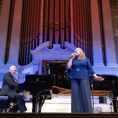 Jim and Val singing MH 1